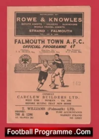 Falmouth Town v Liskeard 1966