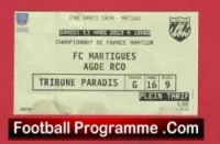 FC Martigues v Agde RCO 2010 – Football Ticket France