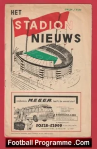 Feyenoord v Manchester United 1959 – Man Utd Reserves Holland