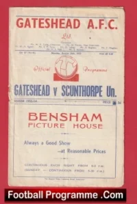 Gateshead v Scunthorpe 1953