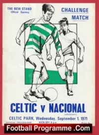 Glasgow Celtic v Nacional 1971 – European Cup