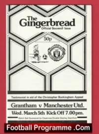 Grantham Town v Manchester United 1986 – Benefit Game V2
