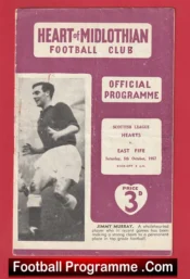 Heart Of Midlothian v East Fife 1957