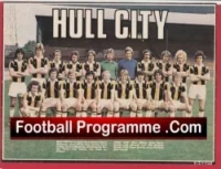 Hull City Football Club Multi Autographed Signed Picture 1970s