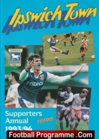 Ipswich Town Football Supporters Annual 1993 – 1994
