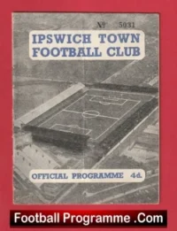 Ipswich Town v Arsenal 1960