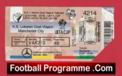 KS Lokern Oost Vlaand v Manchester City 2003 – Football Ticket
