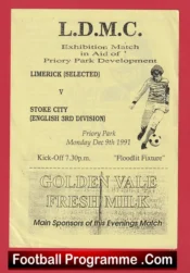Limerick v Stoke City 1991 – Exhibition Match Ireland