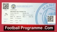 Manchester City v Leicester City 2019 – Football Ticket