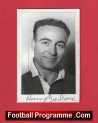 Manchester United Harry McShane Autograph Signed Picture 1950s