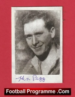 Manchester United Jimmy Pegg Autograph Signed Picture 1940s - football memorabilia