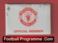 Manchester United Man Utd Season Ticket Book LMTB 1995 1996 + Sheet