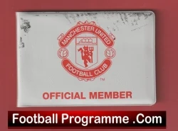 Manchester United Man Utd Season Ticket Book LMTB 1995 1996 + Sheet - football memorabilia