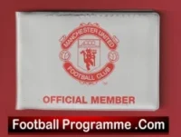 Manchester United Man Utd Season Ticket Book LMTB 1995 1996 + Sheet