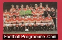 Manchester United Multi Signed Picture 1978 1979 Man Utd Team