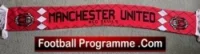 Manchester United Old Football Scarf 1990s