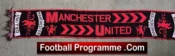 Manchester United Old Football Scarf 1990’s