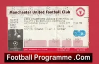 Manchester United v Borussia Dortmund 1997 – Football Ticket Semi Final