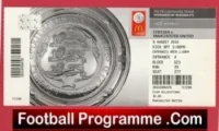 Manchester United v Chelsea 2010 – Community Shield Ticket