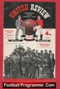 Manchester United v Everton 1957 – Munich Season