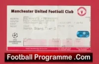 Manchester United v Feyenoord 1997 – Football Ticket