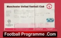 Manchester United v Feyenoord 1997 – Match Ticket