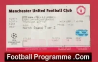 Manchester United v Kosice 1997 – Football Ticket