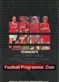 Manchester United v Liverpool 1990 – Charity Shield Wembley