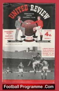 Manchester United v Manchester City 1957 – Munich Season