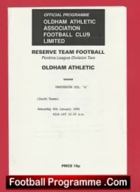 Oldham Athletic v Manchester United 1994 – Youth Cup Beckham