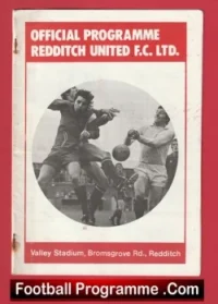 Redditch United v Weymouth 1977
