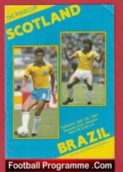 Scotland v Brazil 1987 – Hampden Park