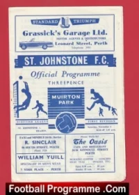 St Johnstone v Heart Of Midlothian 1961 – Alex Ferguson Player