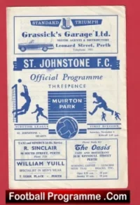 St Johnstone v Heart Of Midlothian 1961 – Alex Ferguson Player