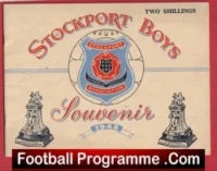 Stockport Schoolboys Souvenir 1948 – School Boys