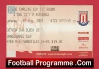 Stoke City v Rochdale 2003 – Football Ticket