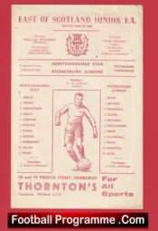 Newtongrange Star v Stoneyburn Juniors 1950 – Tynecastle Park