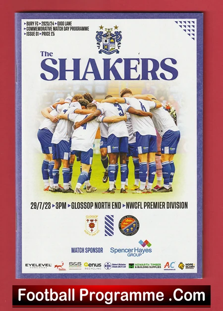 Bury v Glossop 2023 - First Game Back Gigg Lane - Image 2