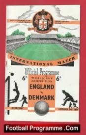 England v Denmark 1956 – Busby Babes Duncan Edwards