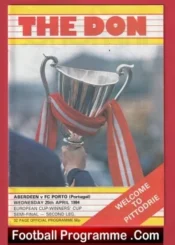 Aberdeen v Porto 1984 – European Cup Alex Ferguson Manager