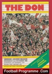 Aberdeen v Beveren 1983 – European Cup Alex Ferguson Manager