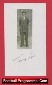 Manchester United Tommy Lowrie Autograph Signed Picture 1940s (Copy)