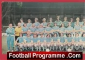 Manchester City Team Picture Multi Signed 1974 1975 Denis Law