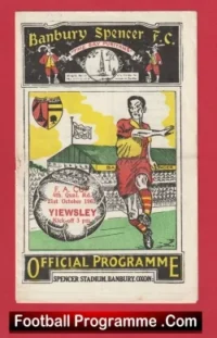 Banbury Spencer v Yiewsley 1961 – FA Cup
