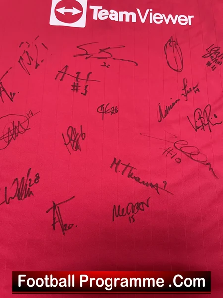 Manchester United Multi Autographed Signed Womens Football Shirt 2022 2023 - Image 4