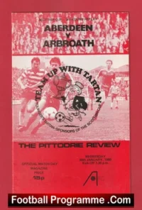 Aberdeen v Arbroath 1980 – Scottish Cup Replay Alex Ferguson
