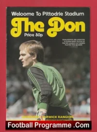 Aberdeen v Berwick Rangers 1981 League Cup Ferguson Manager