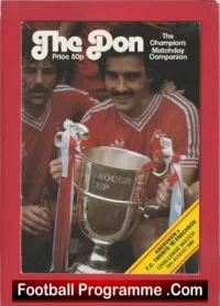 Aberdeen v FC Twente 1980 Friendly Ferguson Manager