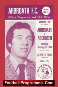 Arbroath v Aberdeen 1980 Scottish Cup Ferguson Manager