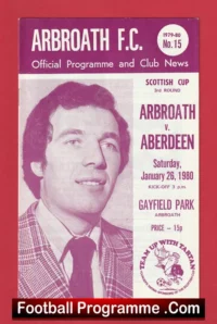 Arbroath v Aberdeen 1980 Scottish Cup Ferguson Manager